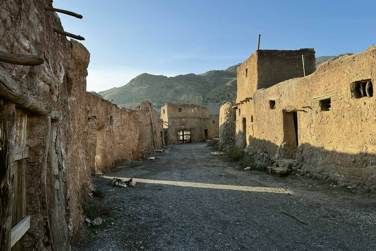 El Pueblo – alte Filmkulisse aus der Zeit, als hier noch Westernfilme gedreht wurden.