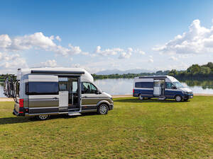 Der Grand California 600 ist das Modell, das auch für Familien infrage kommt.