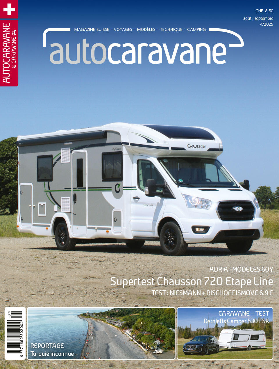 Édition actuele du magazine AUTOCARAVANE