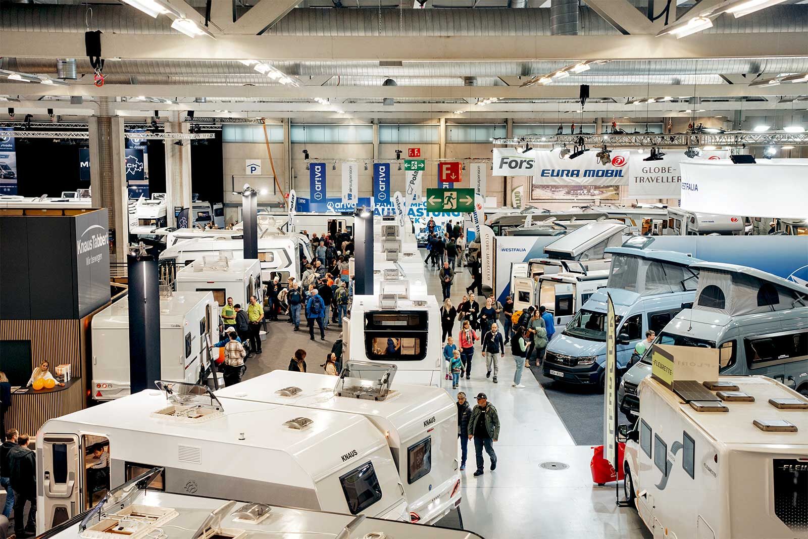 Le Suisse Caravan Salon est le salon le plus grand et le plus diversifié de Suisse pour le camping et le caravaning.