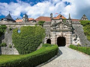 Avec ses 23,6 hectares, la forteresse de Rosenberg, au-dessus de Kronach, est considérée comme l’une des fortifications les plus vastes et les mieux conservées.