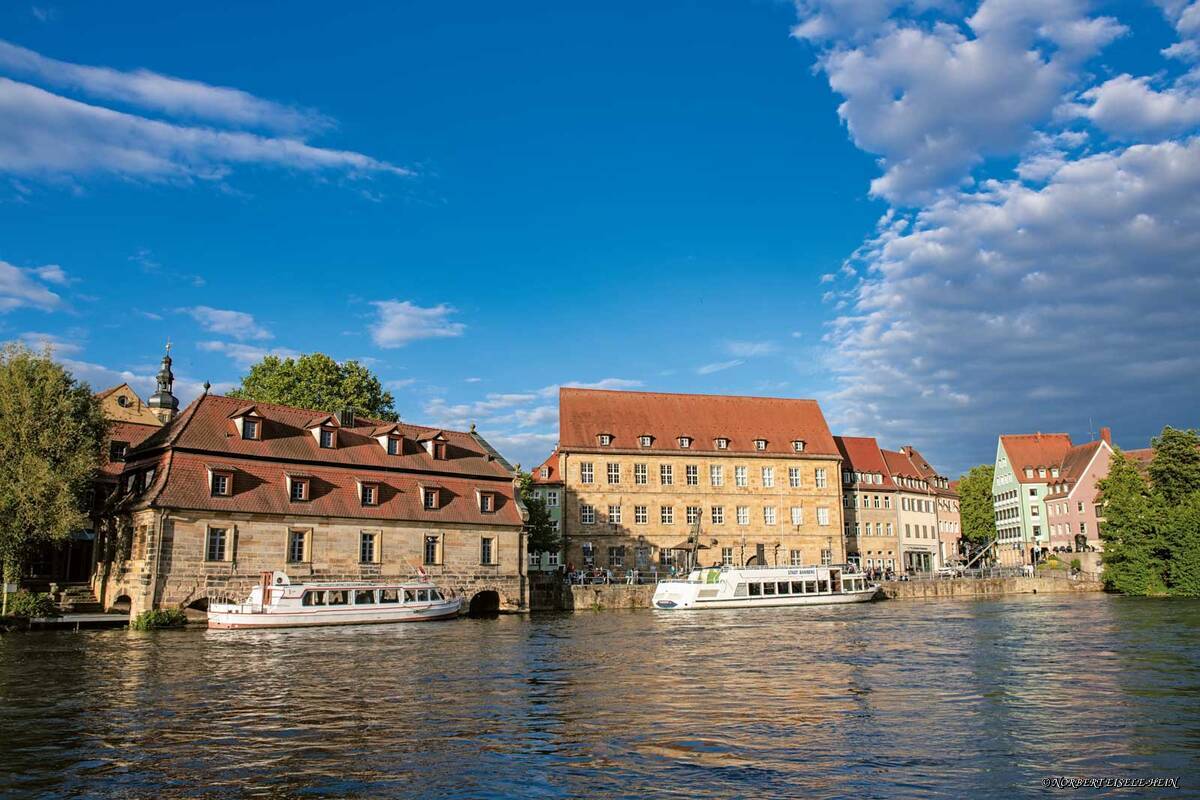 Bamberg est souvent qualifiée de « Venise franconienne ».