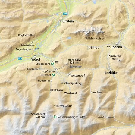 Route Kitzbühel.