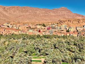 Blick auf Toudgha El Oulia.