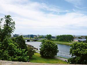 Die Weichsel fliesst von Kraków nach Gdańsk und begleitet uns auf einem grossen Teil der Reise.