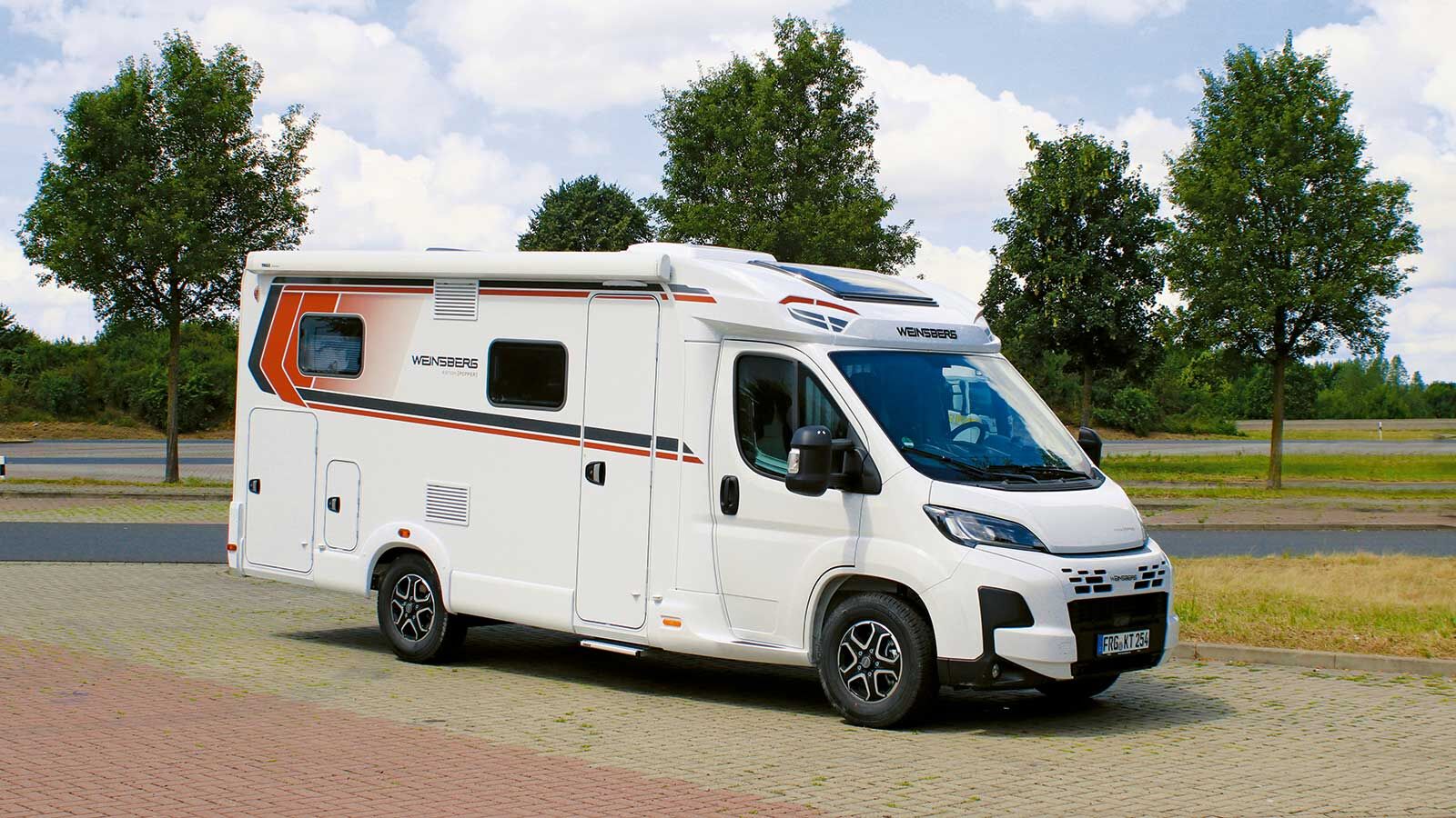 Le CaraCompact Weinsberg en version Pepper offre une impression globale cohérente.